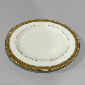 Cauldon England for Davis Collamore NY 1920s antique Salad Plate gold trimmed